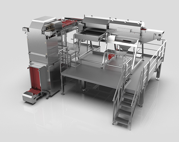 Mašina za izručivanje sveze maline